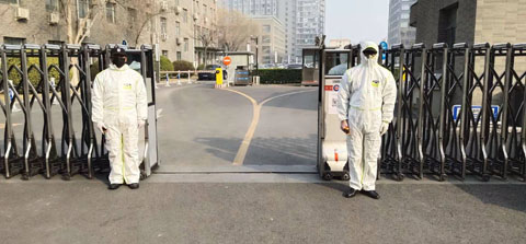 陽光戰“疫”,復工巔峰——裕展物業為您